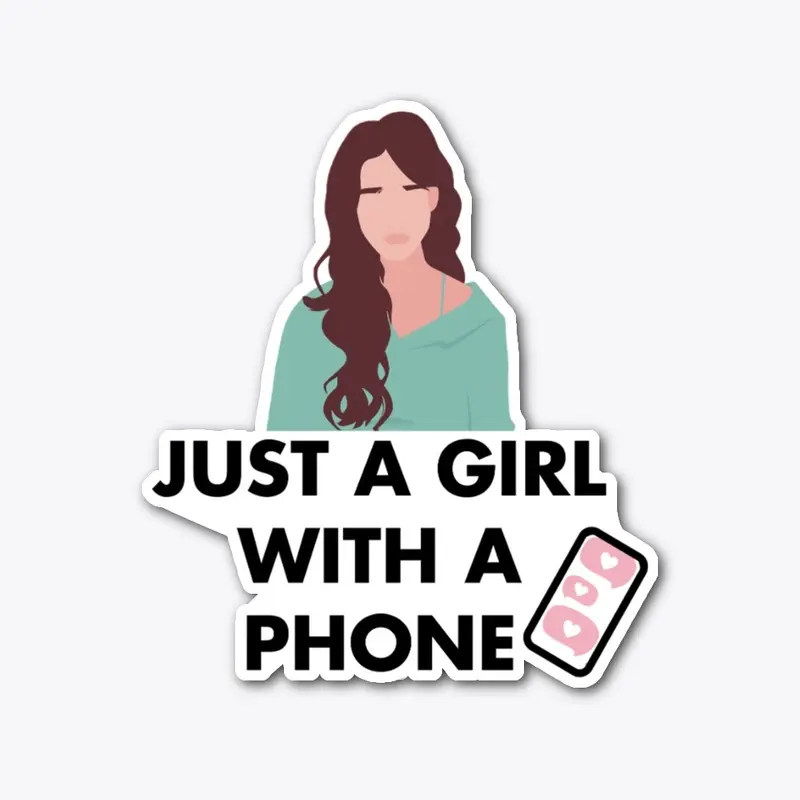 Girl With a Phone